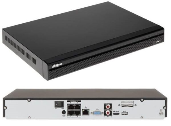 Dahua NVR4204-P-4KS2/L 4-kanaliga salvesti