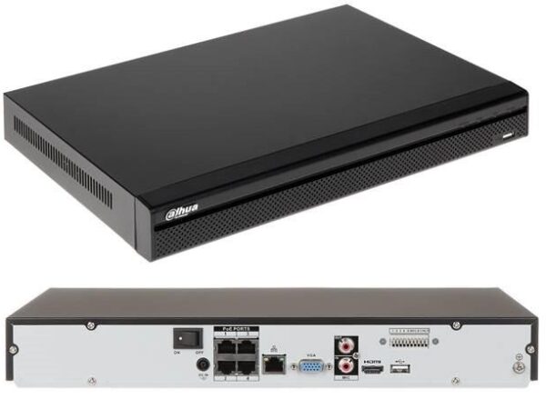 Dahua NVR4204-P-4KS2/L 4-kanaliga salvesti