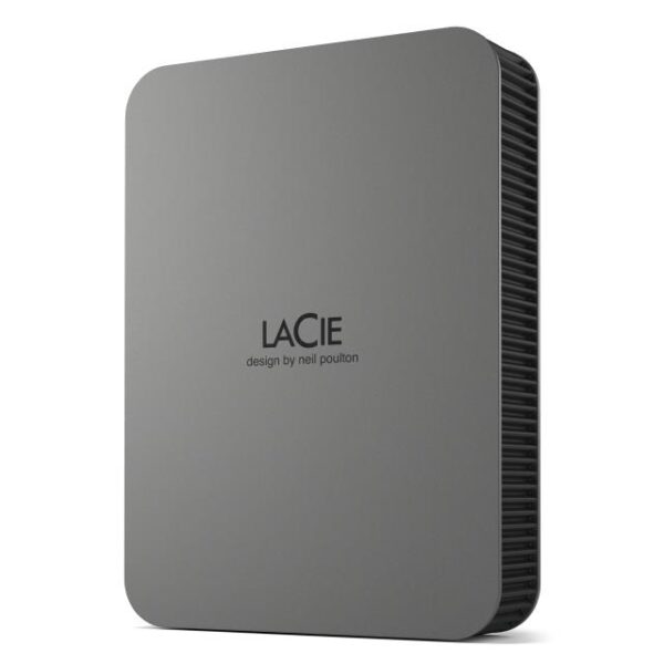 LaCie Mobile Drive Secure 5TB väline kõvaketas hall