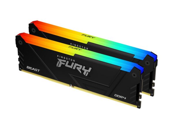 Kingston Fury Beast RGB 32GB DDR4-3600 mälukomplekt