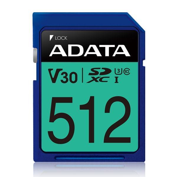 ADATA | SDXC mälukaart 512GB | V30 | ASDX512GUI3V30S-R