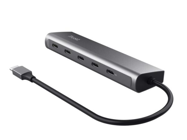 Trust USB-C jaotur Halyx 5 porti 25136
