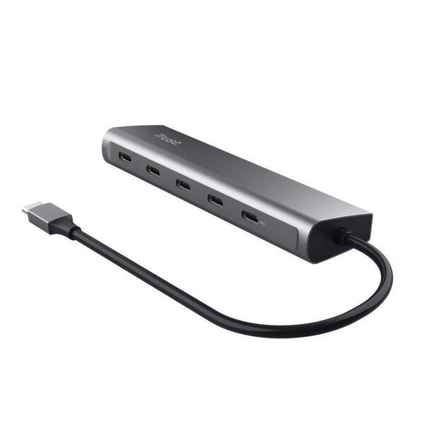 Trust USB-C jaotur Halyx 5 porti 25136