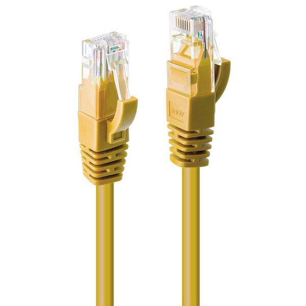 Lindy CAT6 kaabel U/UTP 2m kollane