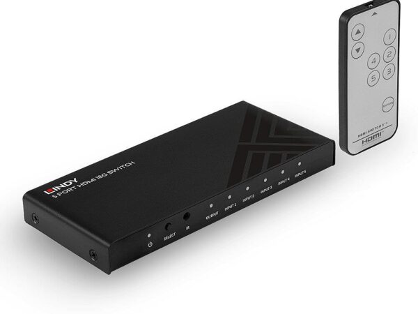 ELKO: 1405118 HDMI lüliti Lindy 5-port