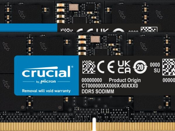 ELKO: 1405527 Crucial 32GB DDR5-5600 SO-DIMM sülearvutimälu komplekt