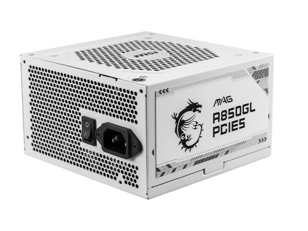 ELKO: 1405837 Msi MAG A850GL PCIE5 850w toiteplokk valge