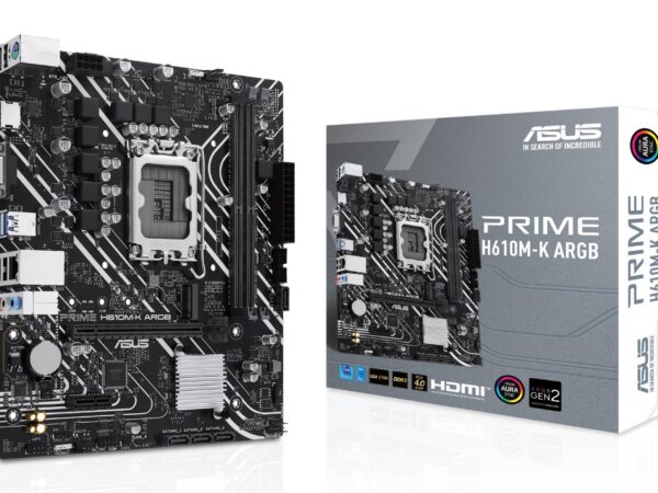ELKO: 1406130 Asus Prime H610M-K ARGB lga1700 ddr5 emaplaat