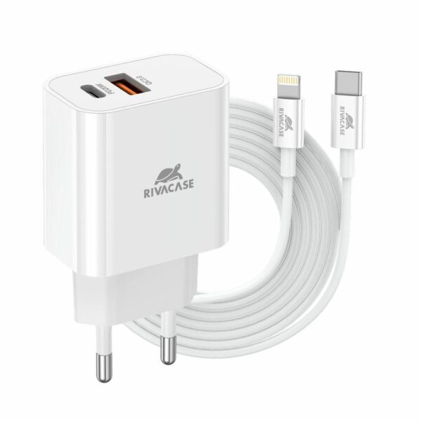 Rivacase seinlaadija valge PS4102 WD5