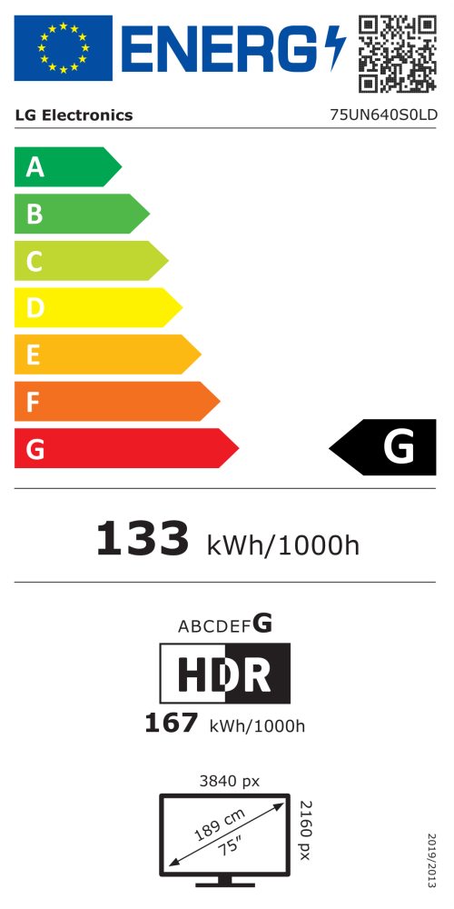 LG 75" ekraan 75UN640S0LD
