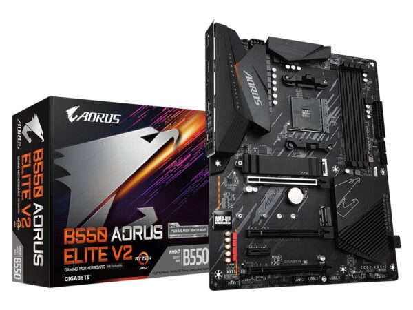 ELKO: 1409327 Gigabyte B550 Aorus Elite v2 am4 ddr4 emaplaat