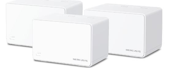 Mercusys Halo H80X mesh wifi ruuter 3-pack