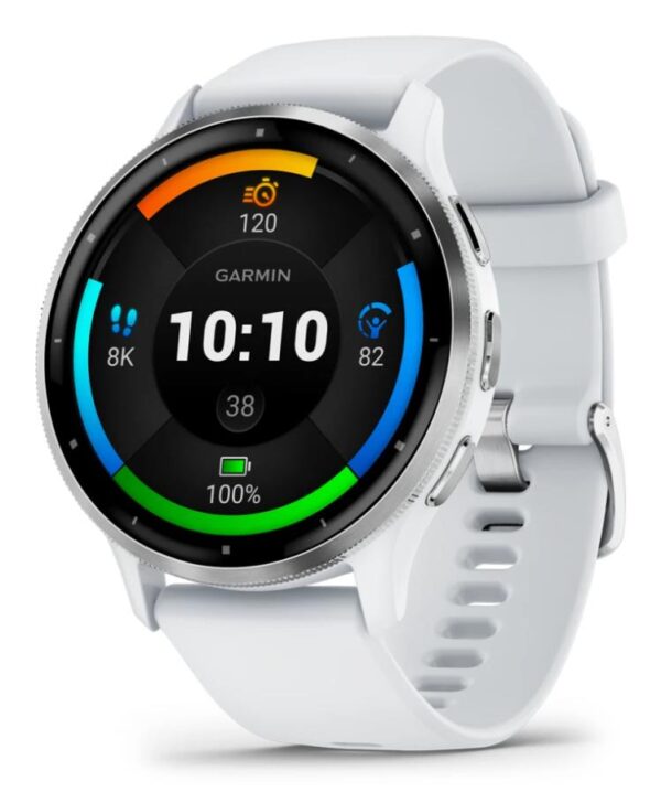 Garmin | Venu 3 nutikell | 010-02784-00 | Valge/Hõbe