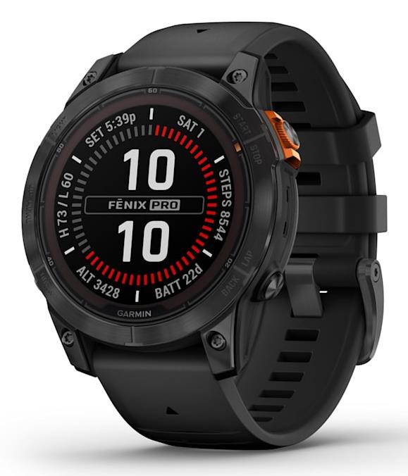 Garmin | Fenix 7 Pro Solar nutikell | 010-02777-01 | Must