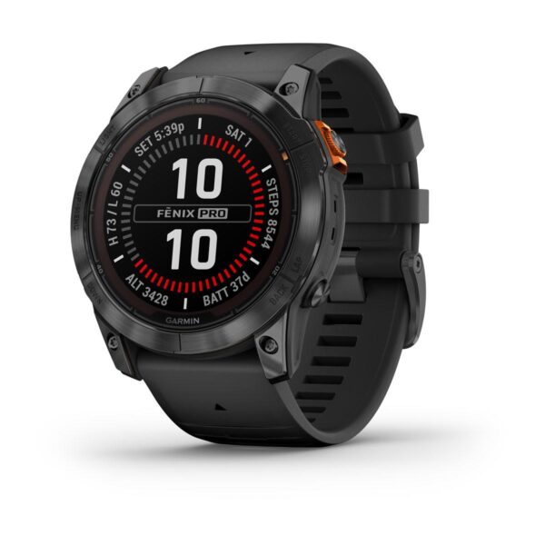 ELKO: 1410122 Garmin | Fenix 7X Pro Solar nutikell | 010-02778-01 | Must