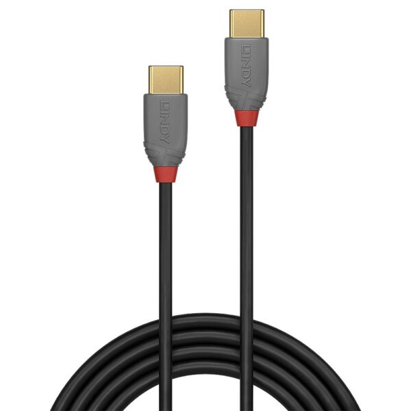 Lindy | USB2 Type-C kaabel 1m | Anthra | 36871