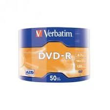 ELKO: 1410630 MediaRange DVD-R plaadid 4.7GB 16x 50 tk Verbatim VER43788