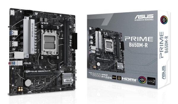 Asus Prime B650M-R am5 ddr5 emaplaat