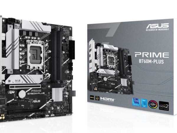 ELKO: 1410794 Asus PRIME B760M-PLUS ddr5 lga1700 emaplaat