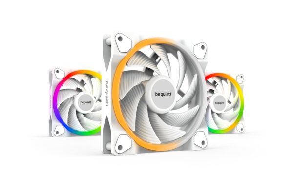Be Quiet korpuseventilaator Light Wings PWM 120mm valge High-Speed