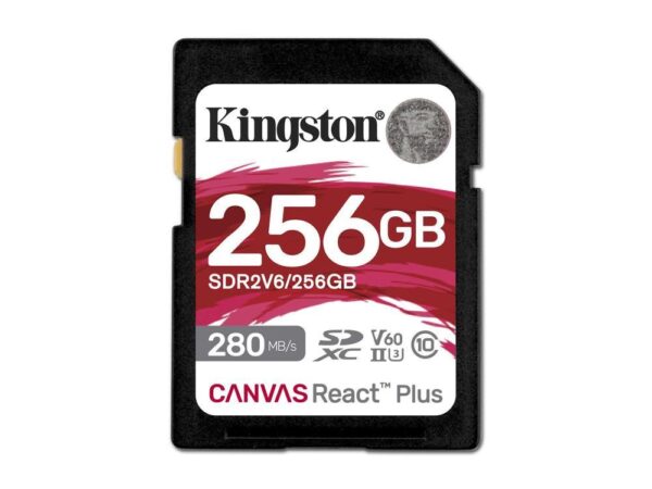 Kingston | SDXC mälukaart 256GB | UHS-II | SDR2V6/256GB
