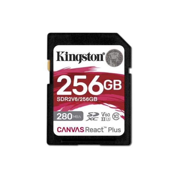 Kingston | SDXC mälukaart 256GB | UHS-II | SDR2V6/256GB