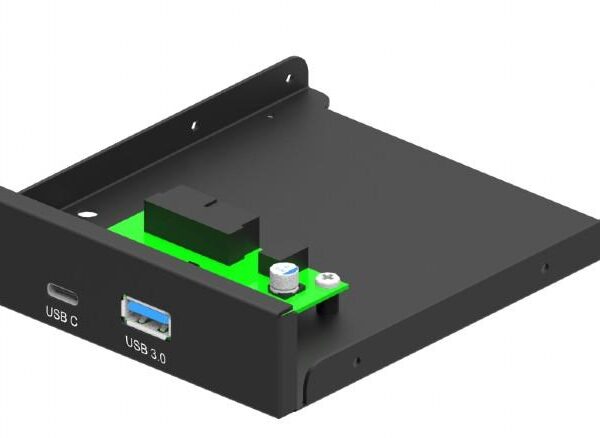 ELKO: 1412356 Gembird esipaneel USB 3.5"