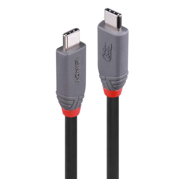 Lindy | USB4 Type-C kaabel 240W 2m 40Gbps | Anthra Line | 36958
