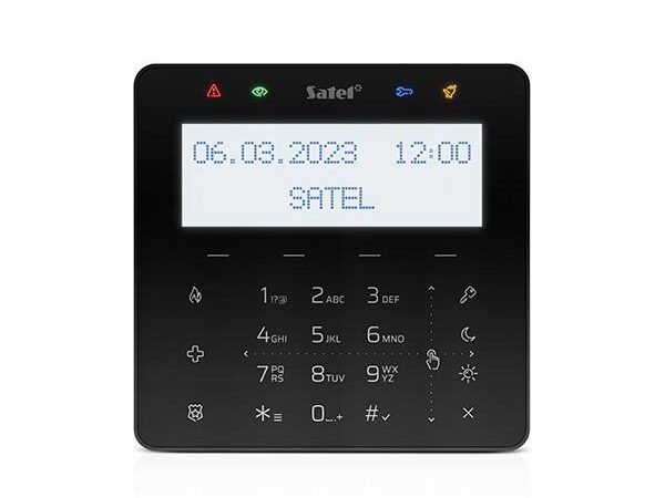 Satel INT-KSG2R-B LCD puutetundlik klaviatuur