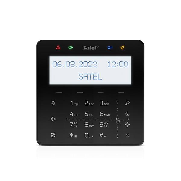 Satel INT-KSG2R-B LCD puutetundlik klaviatuur