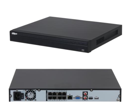 Dahua NVR4208-8P-4KS3 8-kanaliga PoE salvesti