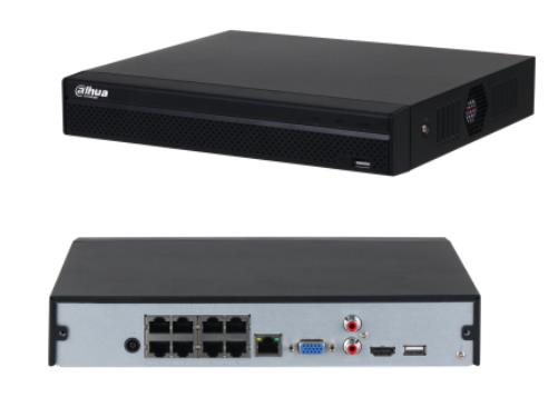 ELKO: 1413084 Dahua NVR4108HS-8P-4KS3 8-kanaliline PoE salvesti