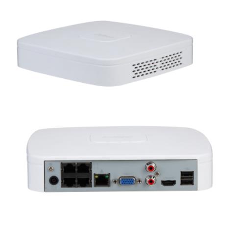 Dahua NVR4104-P 4-kanaliga videoregistraator