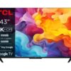 ELKO: 1413727 TCL 43V6B | 43” 4K Smart TV | Google TV | UHD | WiFi | Bluetooth