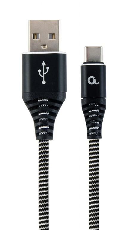 Gembird | USB-C to USB2 kaabel | CC-USB2B-AMCM-1M-BW | 1m | Must/Valge