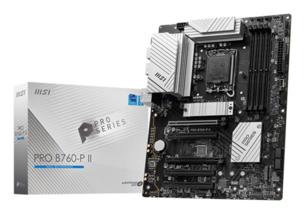 Msi Pro B760-P II ddr5 lga1700 emaplaat