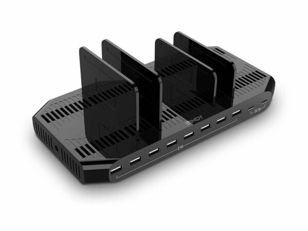Lindy 73435 120w usb laadimisjaam 10-port