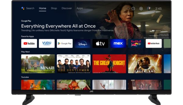 ELKO: 1415997 JVC LT-32VAH3300 | 32” HD Smart TV | Android TV | WiFi | Bluetooth