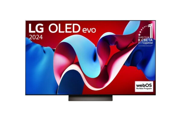 ELKO: 1417898 LG OLED55C41LA | 55” OLED 4K Smart TV | webOS | UHD | WiFi | Bluetooth
