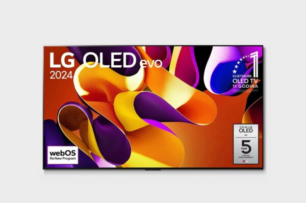 LG OLED55G42LW | 55” OLED evo 4K Smart TV | webOS | UHD