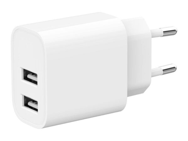 Gembird USB laadija 2 port valge