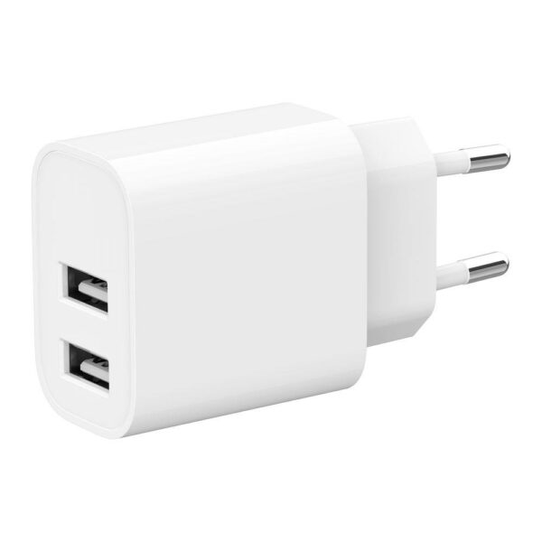 Gembird USB laadija 2 port valge