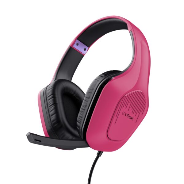 Trust mänguripeakomplekt GXT415P Zirox roosa 24992