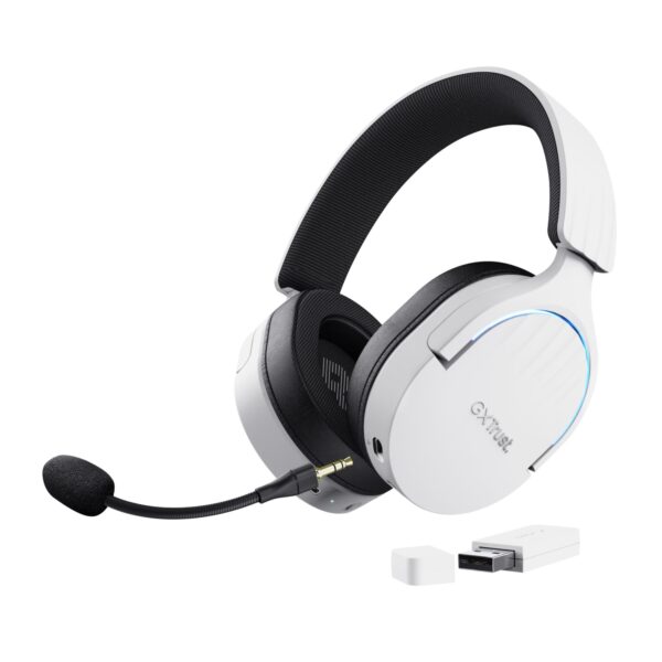 Trust juhtmevaba peakomplekt GXT491W Fayzo valge