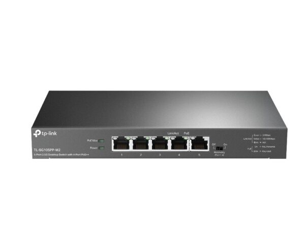 ELKO: 1420721 Tp-Link TL-SG105PP-M2 5-port 2.5gbe switch