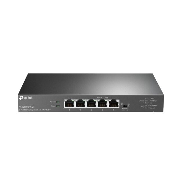 Tp-Link TL-SG105PP-M2 5-port 2.5gbe switch