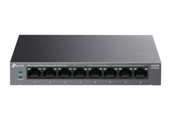 ELKO: 1420723 TP-Link võrgulüliti LS108GP 8-port PoE+