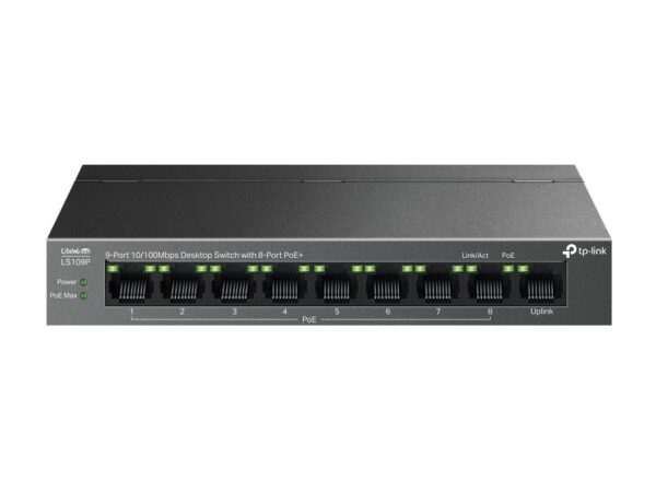 ELKO: 1420725 TP-Link võrgulüliti LS109P 8-port PoE+