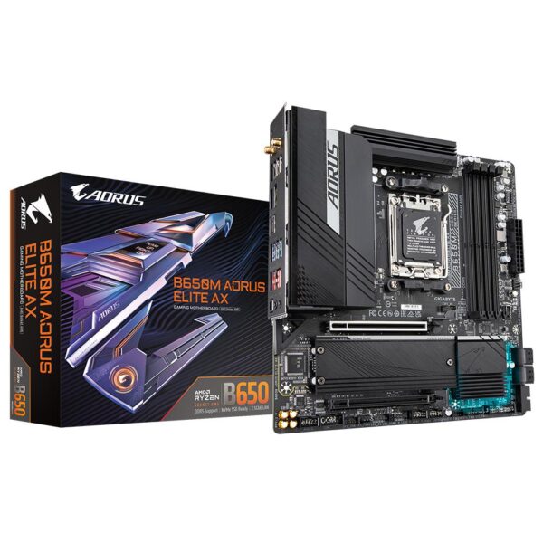 ELKO: 1421190 Gigabyte B650M Aorus Elite AX emaplaat