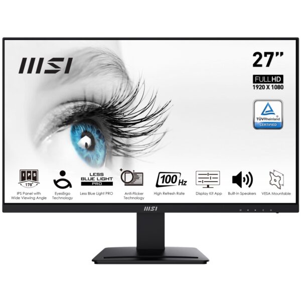 MSI PRO MP273A 27” IPS Monitor Must